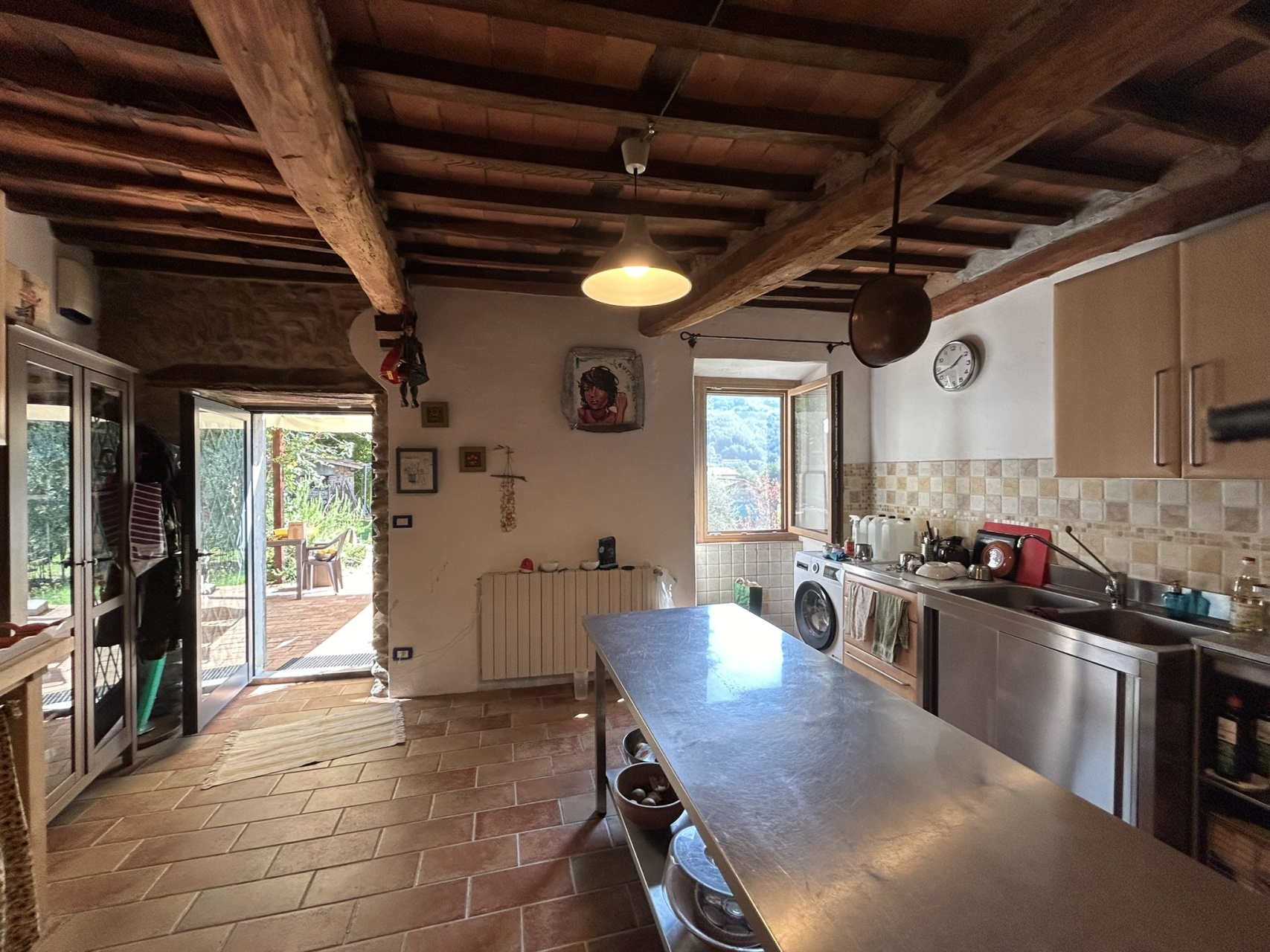 fotoCasa rurale recentemente ristrutturata con l'ex fienile trasformato…