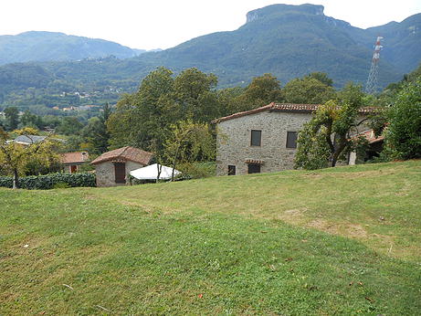 fotoAntico rustico ad uso abitativo  in un contesto semi-rurale gradevole, con annesso a corredo, con 1Ha di terreno e piscina.