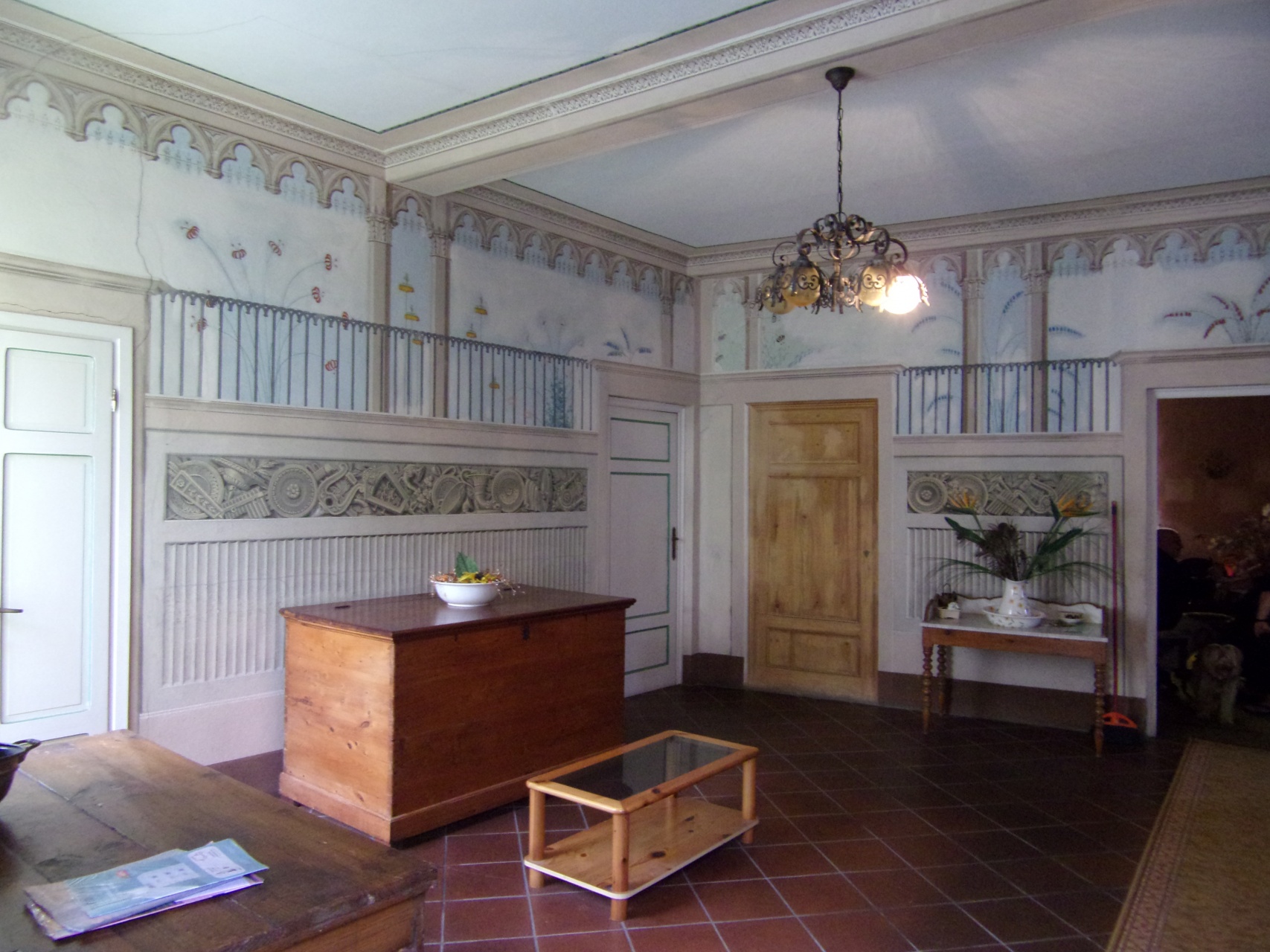 fotoGrande appartamento con terrazza, parte di un dimora storica a Bagni di Lucca, Toscana