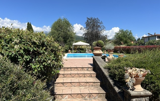 Villa with gardens ||| Barga, Lucca, 