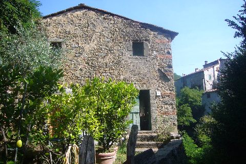 foto Piccola casa con metato. La casa è posta su tre livelli - semi-interrato…